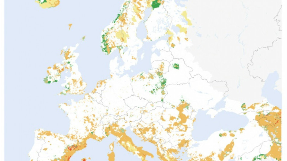 Winter drought grips southern Europe, northern Africa