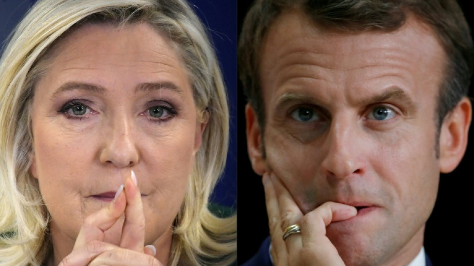 Présidentielle: le match Macron-Le Pen s'emballe