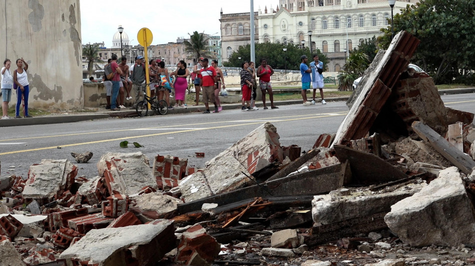 Cuba, dopo il terremoto in panne sistema elettrico