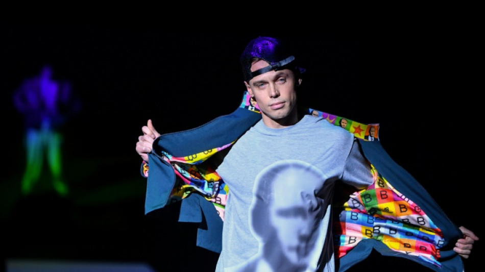 Russia's Putin honoured in Andy Warhol-inspired fashion show