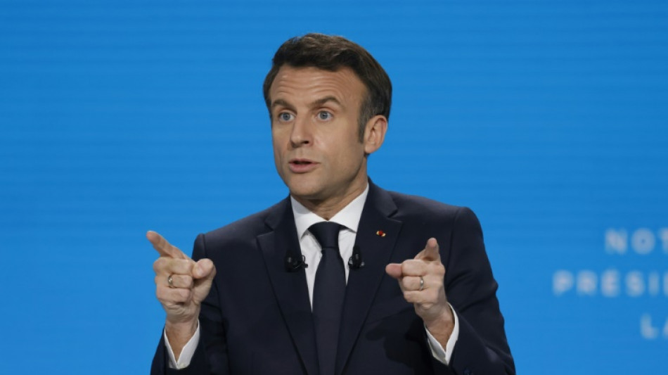 Macron nennt Ukraine-Krieg einen "Elektroschock" für die Nato