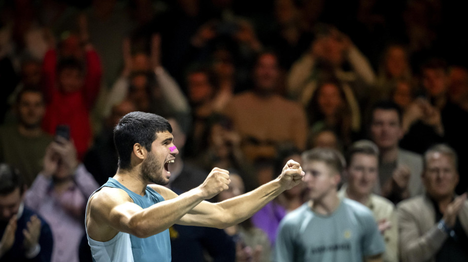 De Minaur sconfitto, Alcaraz vince torneo di Rotterdam