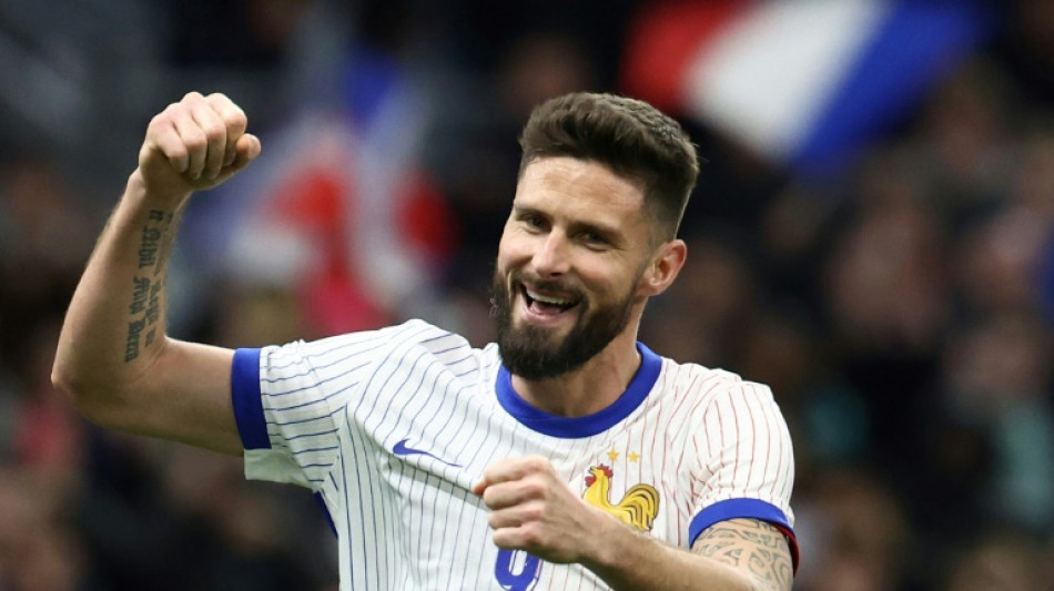 Foot: Giroud présente l'Euro comme sa "dernière compétition" avec les Bleus (presse)