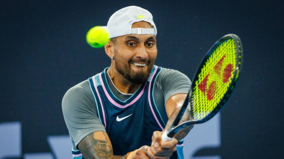 Kyrgios goes down fighting on return, Sabalenka wins season-opener