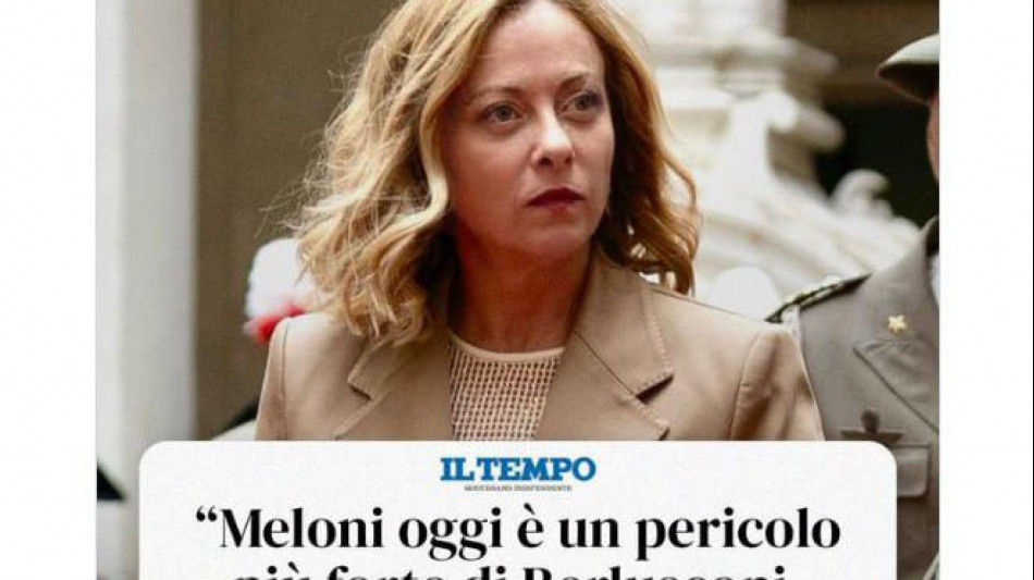 Meloni rilancia la mail di Patarnello su di lei