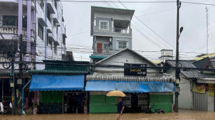 Heavy rains trigger flooding in Myanmar border town