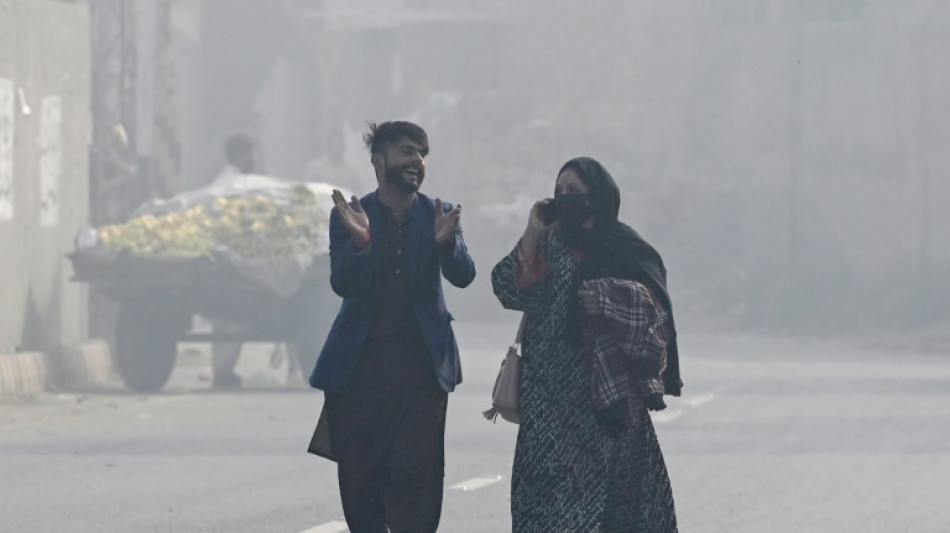 Record historique de pollution à Lahore, deuxième ville du Pakistan