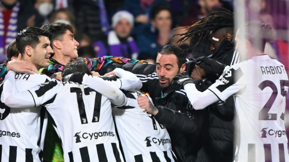 Coupe d'Italie: la Juve braque la Fiorentina à la 91e minute en demi-finales aller