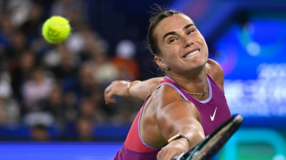 Sabalenka se impone a Zheng en la final del WTA 1000 de Wuhan