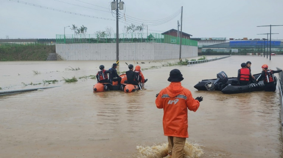 Heavy rains, flooding leave 37 dead in South Korea