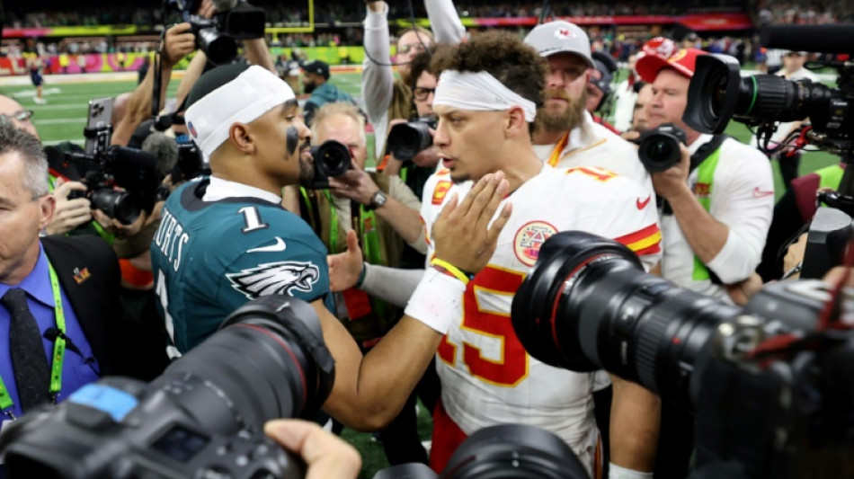 US TV record 127.7 million watched Eagles win Super Bowl