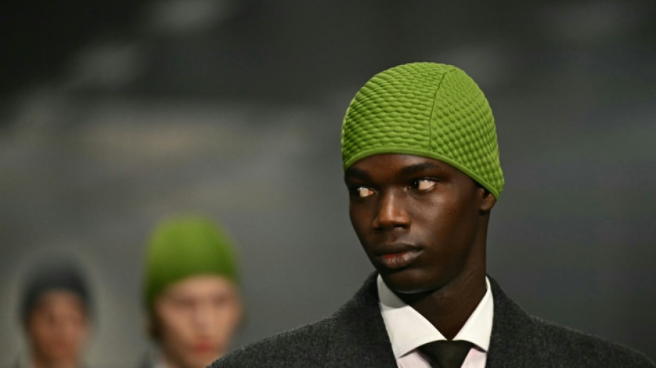 Between the office and nature for Prada's winter menswear