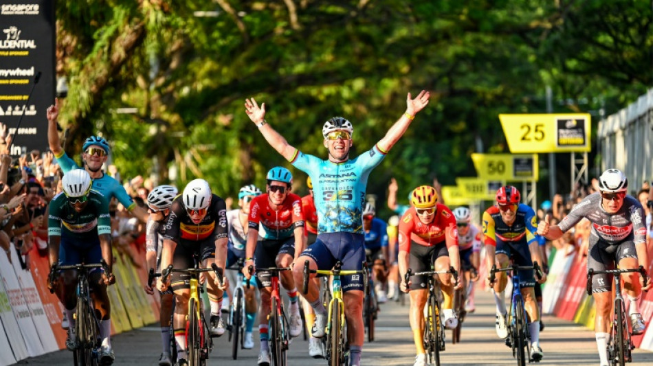 Cyclisme: Mark Cavendish remporte la dernière course de sa carrière à Singapour