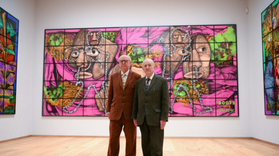 Arts duo Gilbert & George open permanent London exhibition space