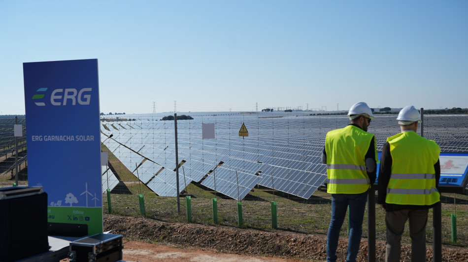 Erg inaugura in Spagna il suo parco solare più grande d'Europa