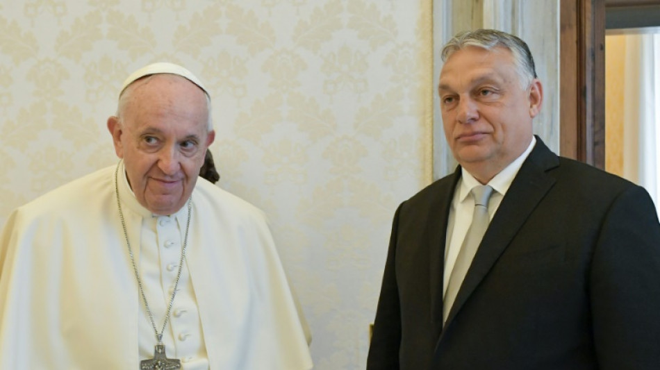 Papst empfängt Orban im Vatikan und dankt ihm für Aufnahme ukrainischer Flüchtlinge