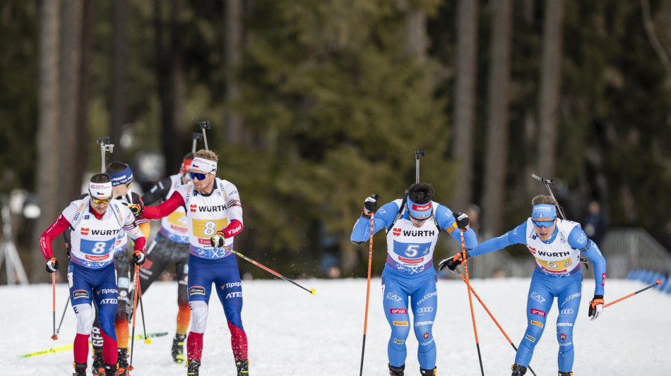 Biathlon: mondiali; Italia 7/a in staffetta mista, oro Francia