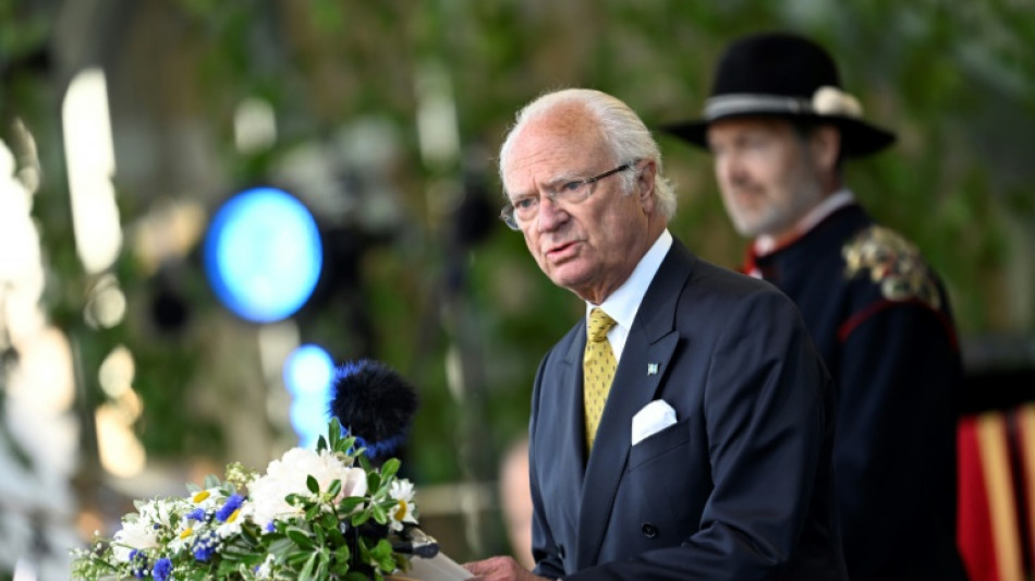 Sweden throws royal bash for king's golden jubilee