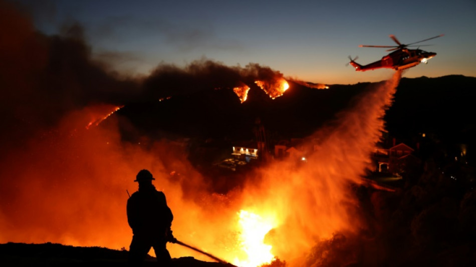 'Nerve-racking': Inside the aerial battle to tame Los Angeles fires