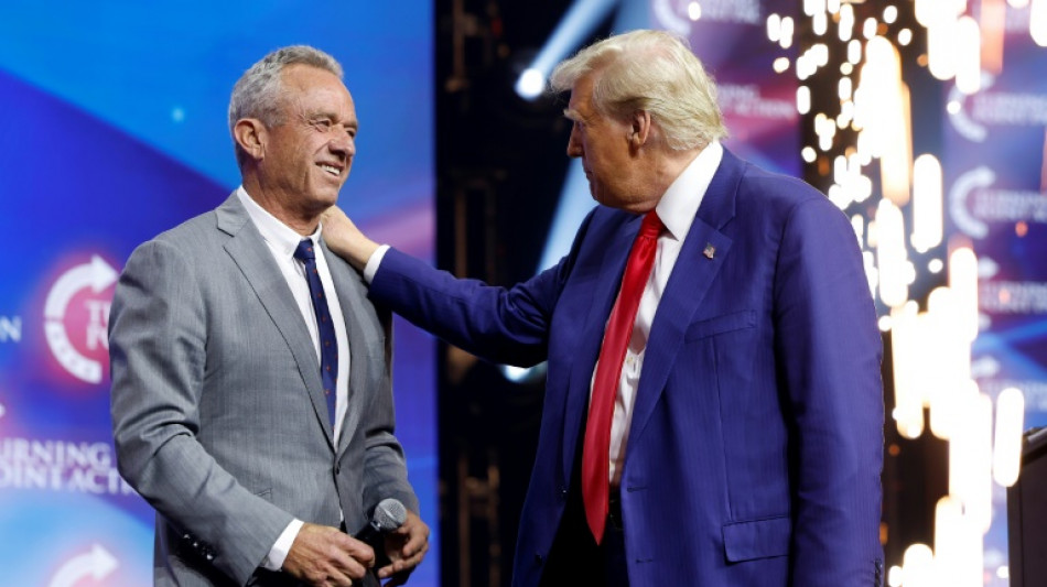 Sur la santé, l'improbable alliance entre Donald Trump et Robert Kennedy Jr.