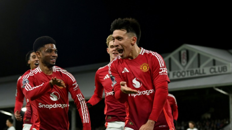 Man Utd grind out Fulham win thanks to Martinez winner