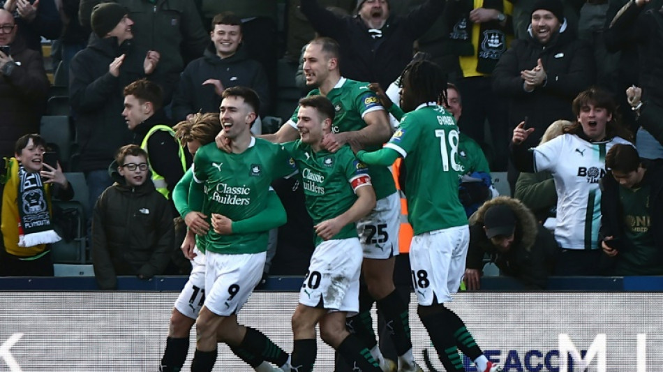 Liverpool's quadruple dream ended by second-tier Plymouth