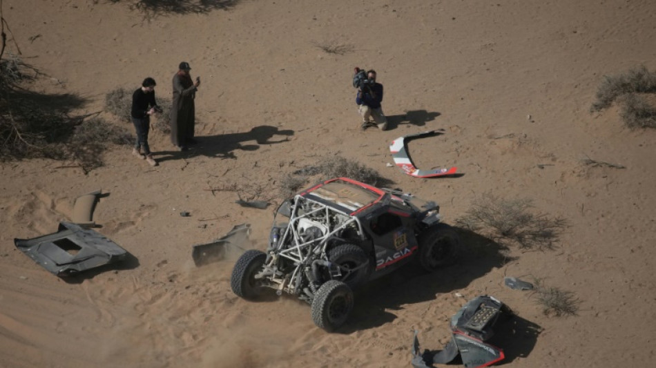 Dakar-2025: accident de Loeb au début de la 3e étape