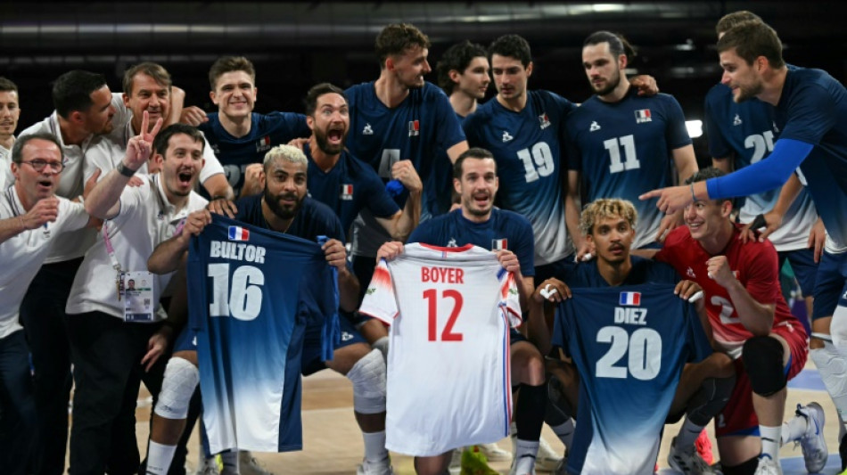 Volley: les Bleus remontent sur l'Olympe et entrent dans la légende