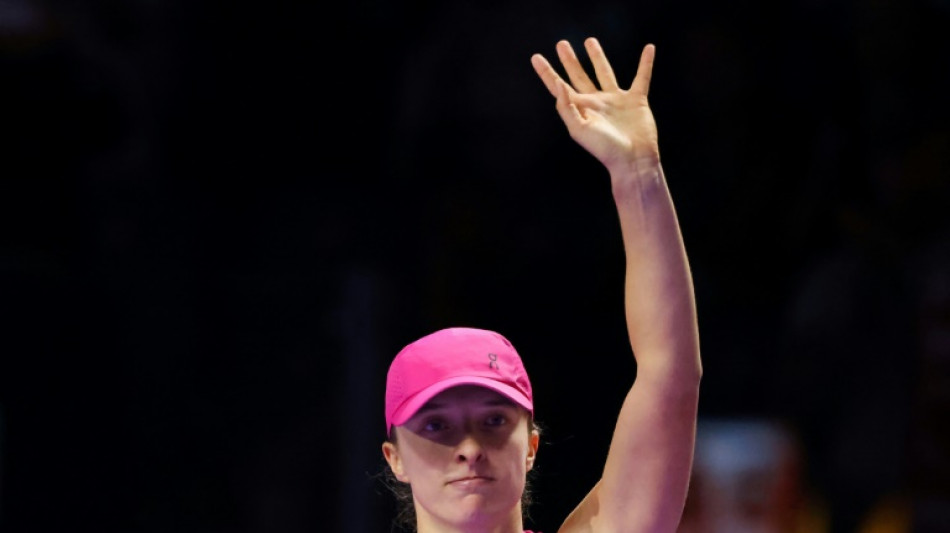 World number two Swiatek eliminated from WTA Finals group stage