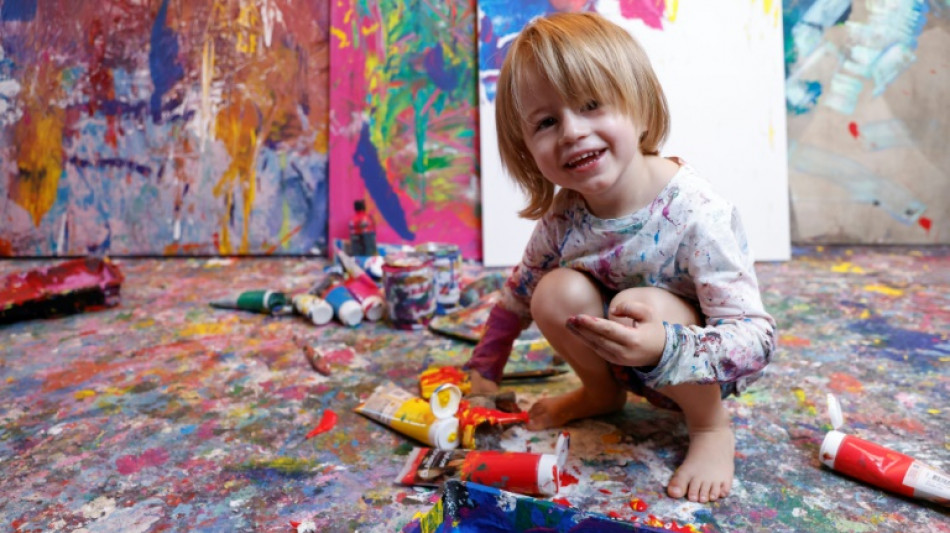 Laurent Schwarz, el "mini-Picasso" alemán que triunfa con apenas tres años