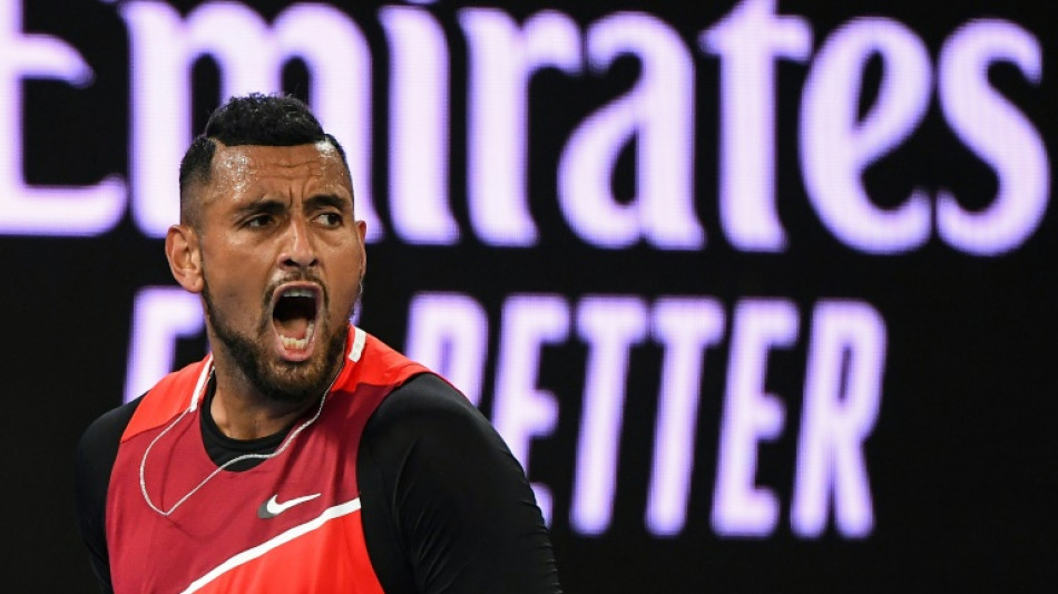 Open d'Australie: Medvedev-Kyrgios, le choc bouillonnant du 2e tour