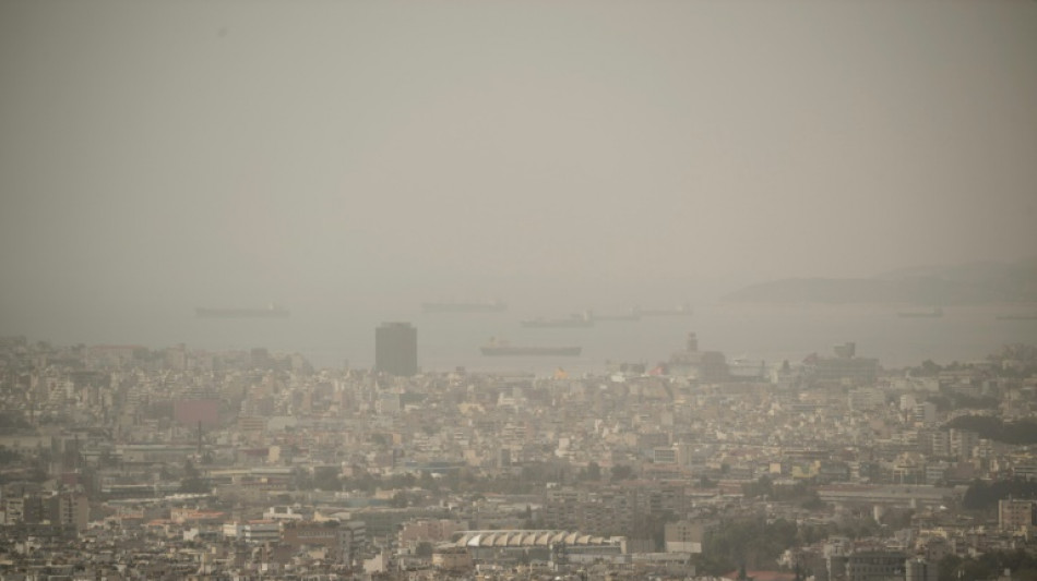 Athens chokes in clouds of Sahara dust