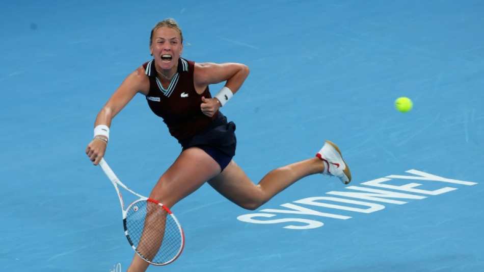 Kontaveit defies nerves to showcase Melbourne title credentials