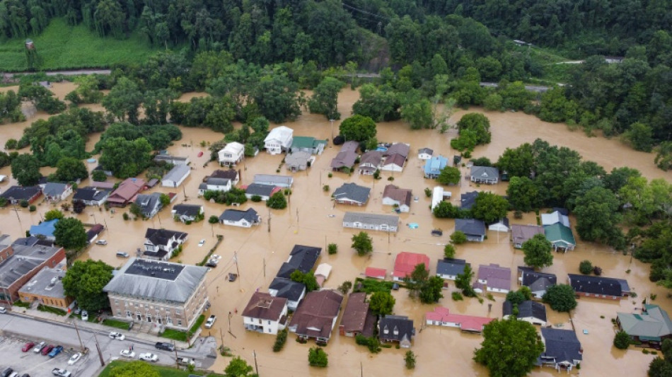 Etats-Unis: au moins huit morts après des inondations "dévastatrices" dans le Kentucky