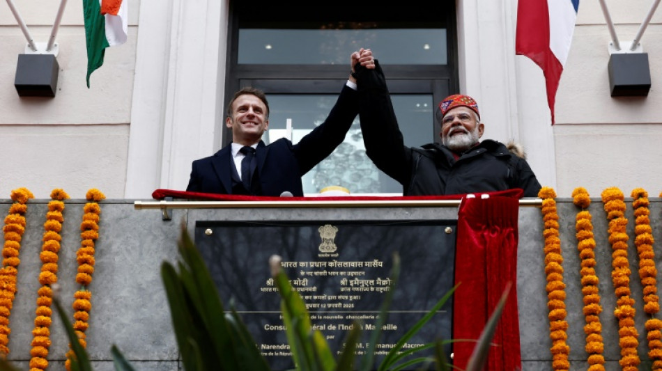 Macron et Modi affichent leur partenariat à Marseille