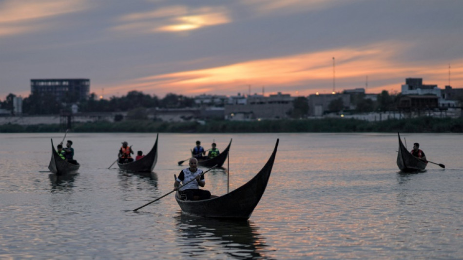 Against the stream: Iraq artist battles to save boating tradition