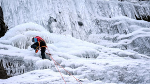 Escalade: la cascade de glace veut faire frissonner les Jeux olympiques