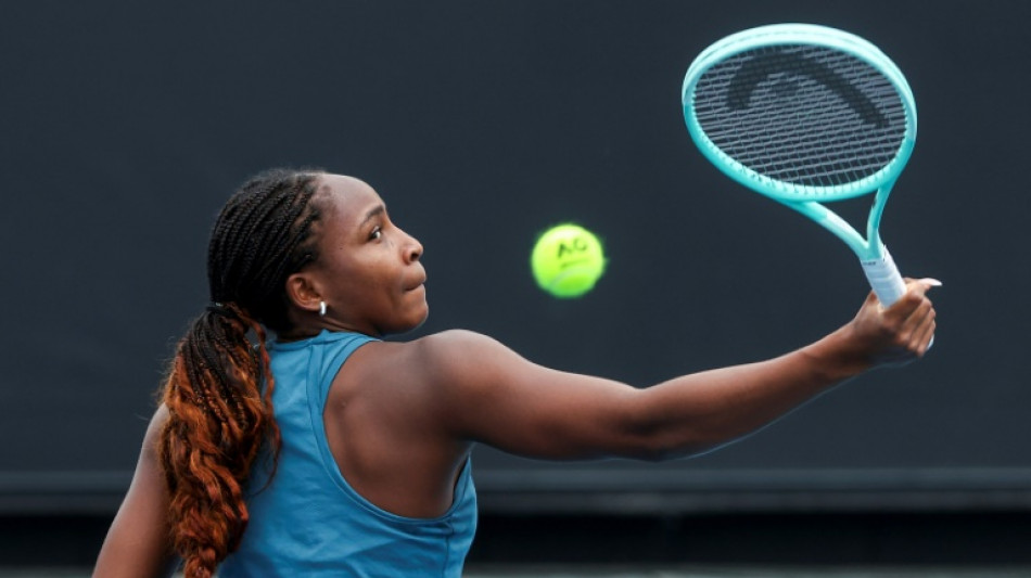 Red-hot Gauff vows to keep cool in Australian Open title charge