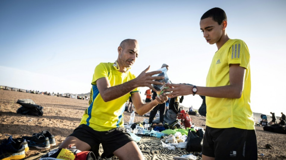 Marathon des Sables: Un cadeau de 86 km le jour de ses 16 ans