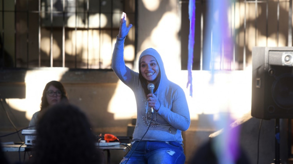 Comedy offers new routine for women prisoners in Paraguay