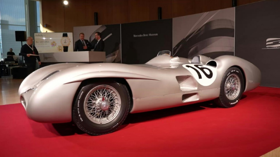 Fangio's Mercedes 1954 F1 car sold for record $53 mln at auction