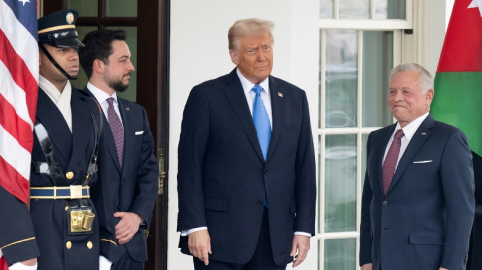 Ton courtois entre Trump et le roi de Jordanie, sans régler les différends sur le fond