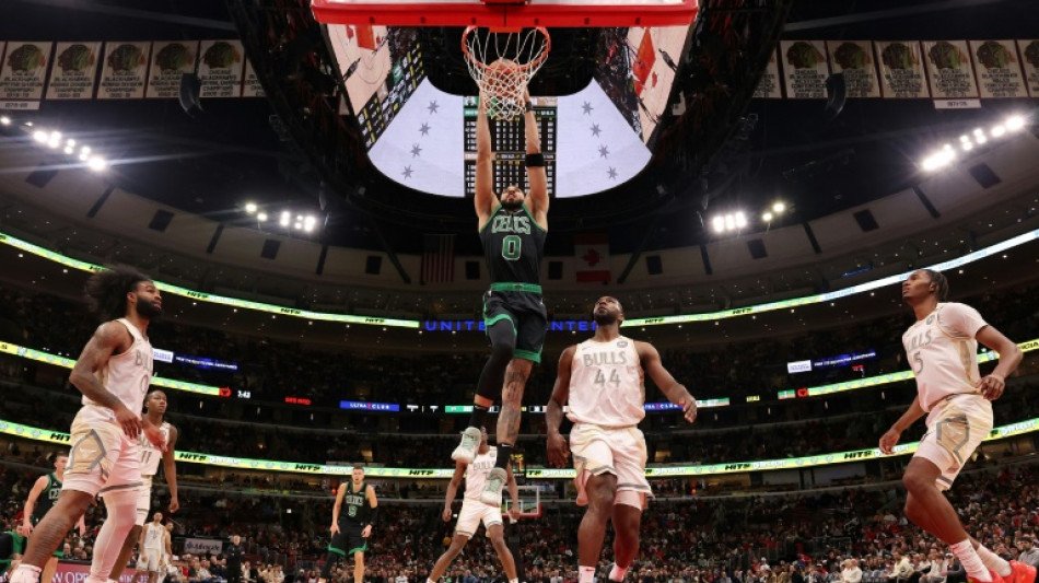 Tatum's 43-point triple-double propels Celtics over Bulls